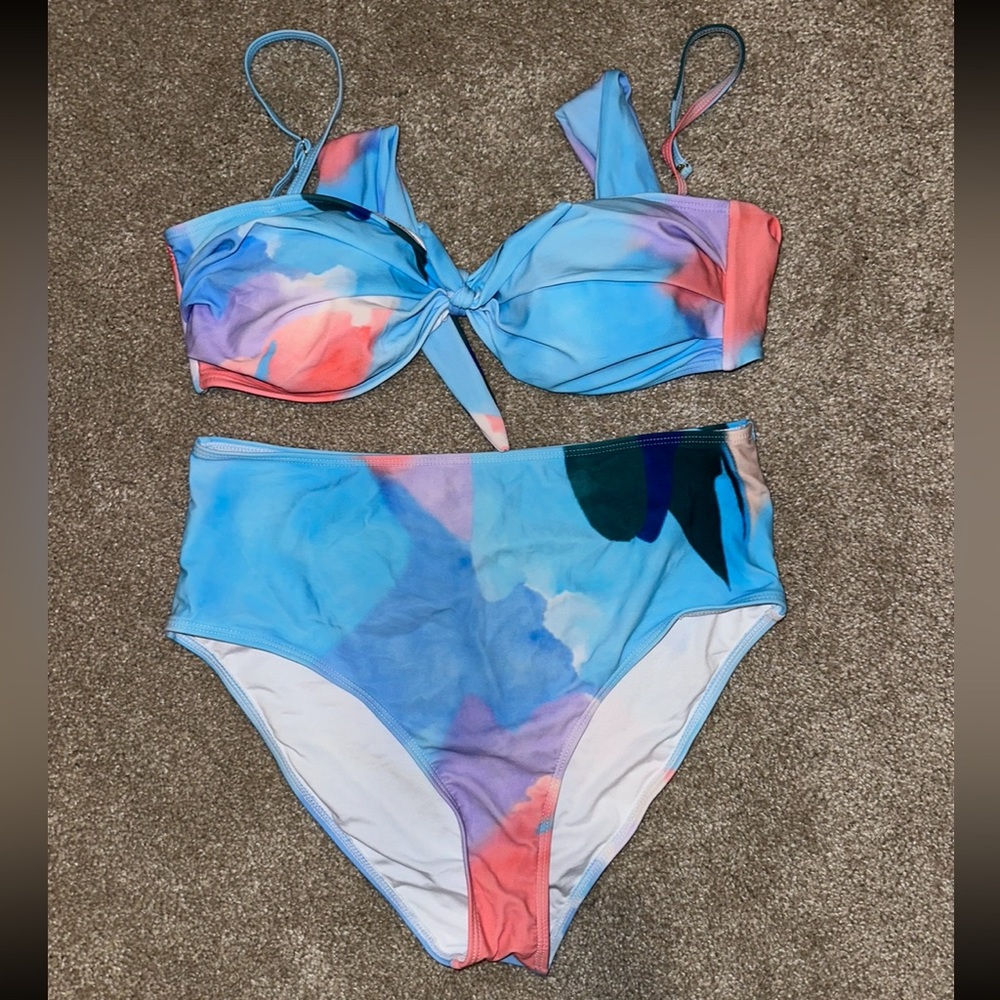 Blushing Brunette Swim